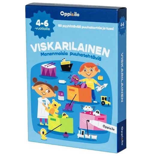 Viskarilainen puuhakortit