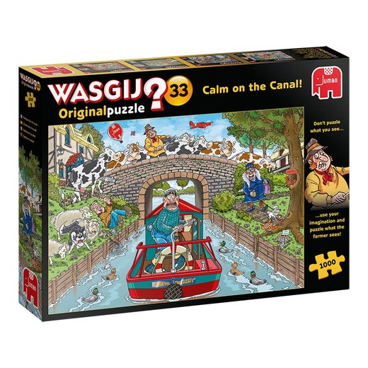 Wasgij Original 33 - Calm on the Canal