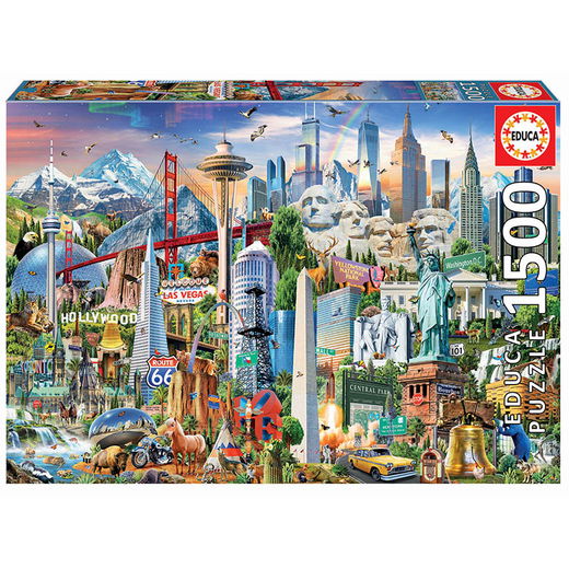 North American Landmarks 17670